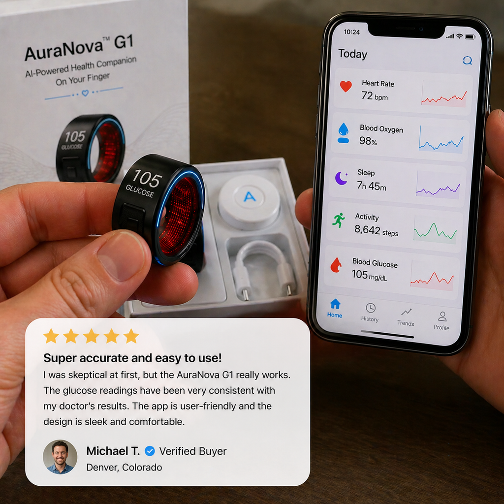 🎉 83% OFF Launch Offer🔥Your Health, Upgraded — Real-Time Monitoring on Your Finger