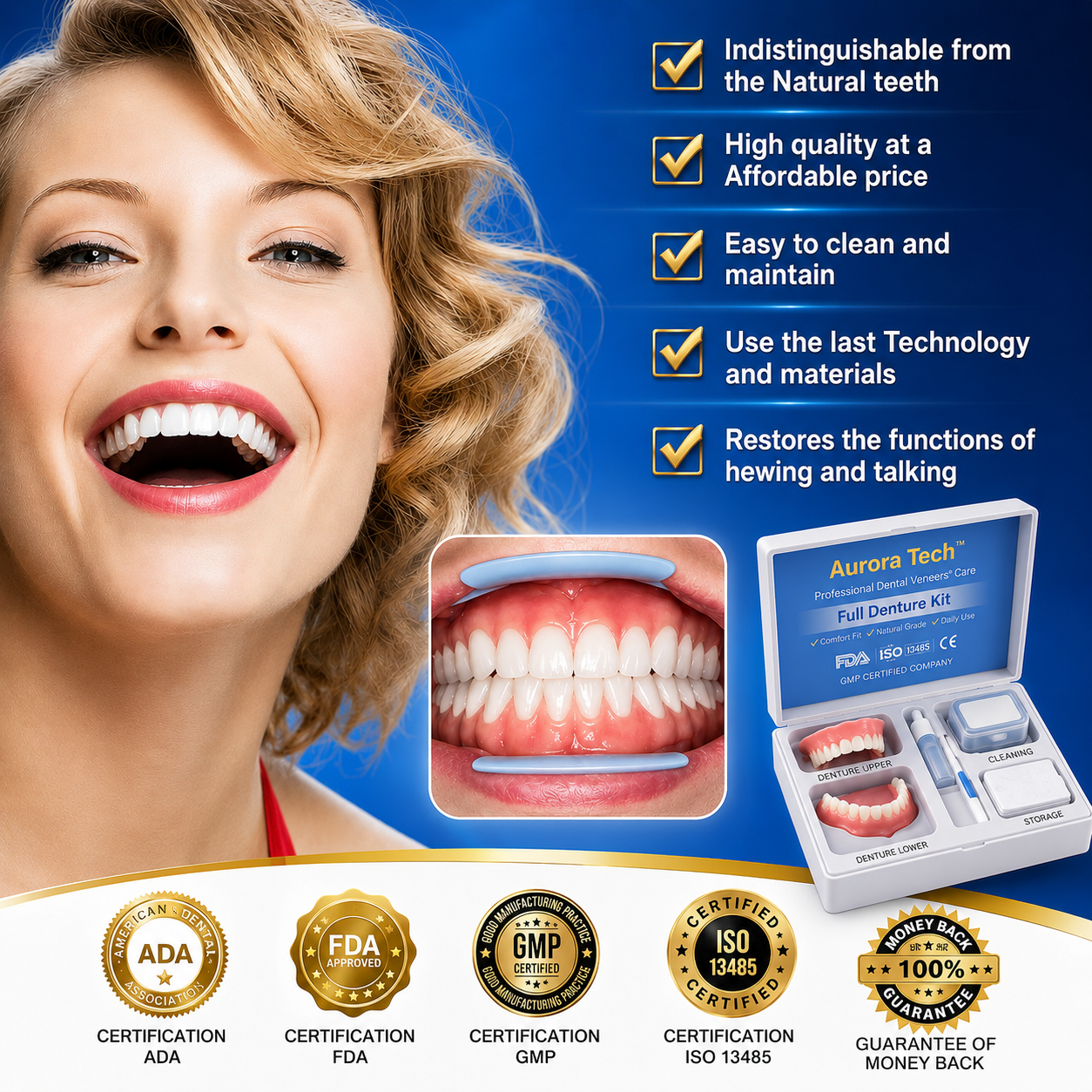 ⚡ Ends Today: 50% OFF! Smile More Comfortably Again