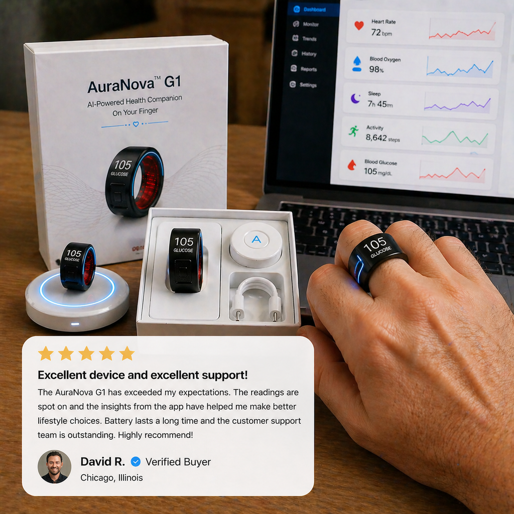🎉 83% OFF Launch Offer🔥Your Health, Upgraded — Real-Time Monitoring on Your Finger